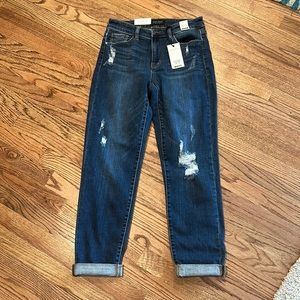 Judy Blue Distressed Slim Fit Jeans